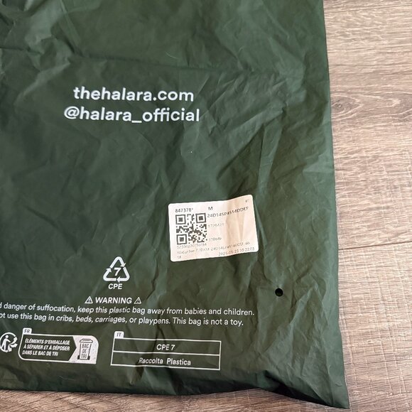 NWT Halara Softlyzero Airy Black Tank Top Padded Women Size Medium - Picture 5 of 5